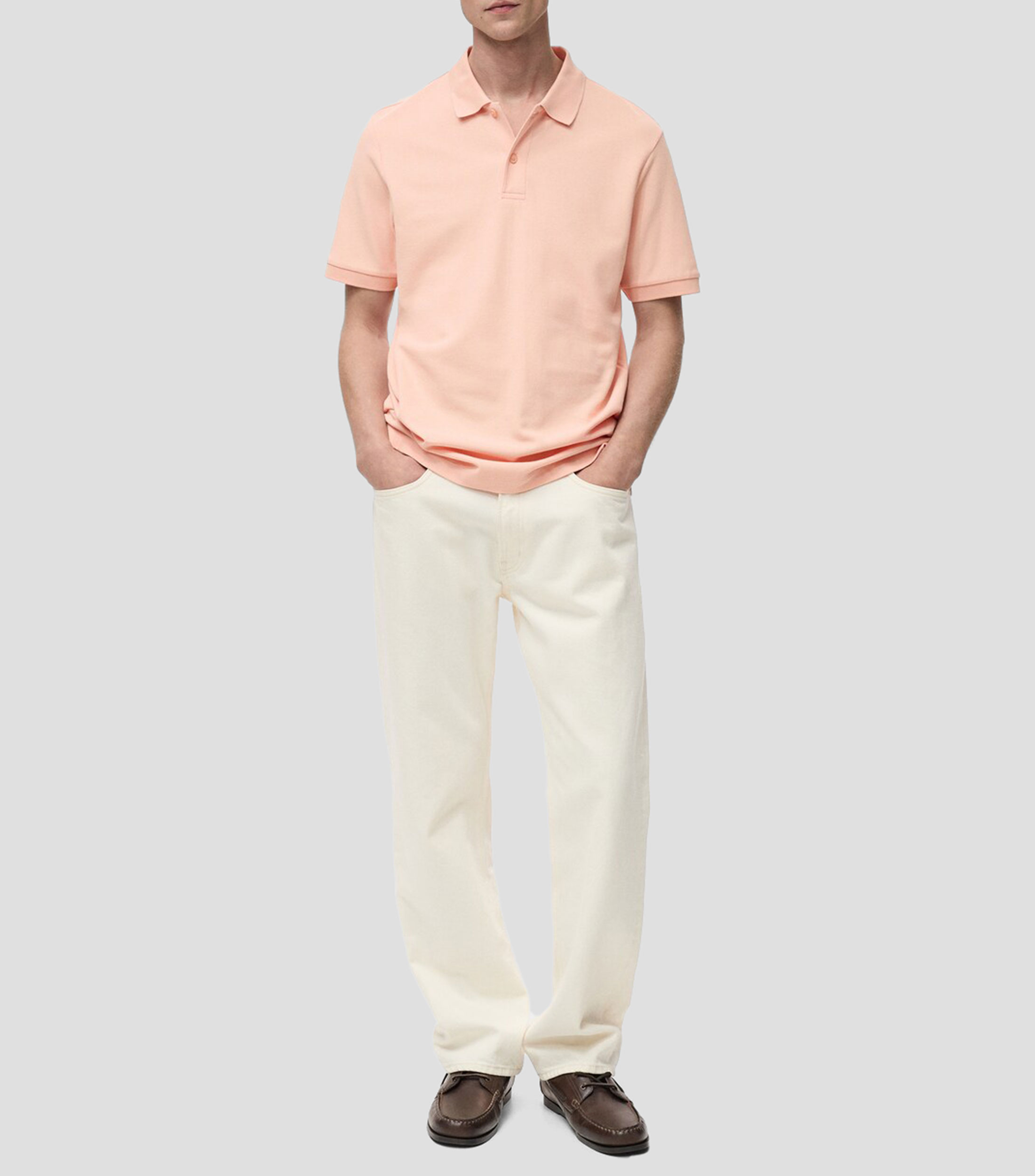 Playera tipo Polo manga corta Hombre